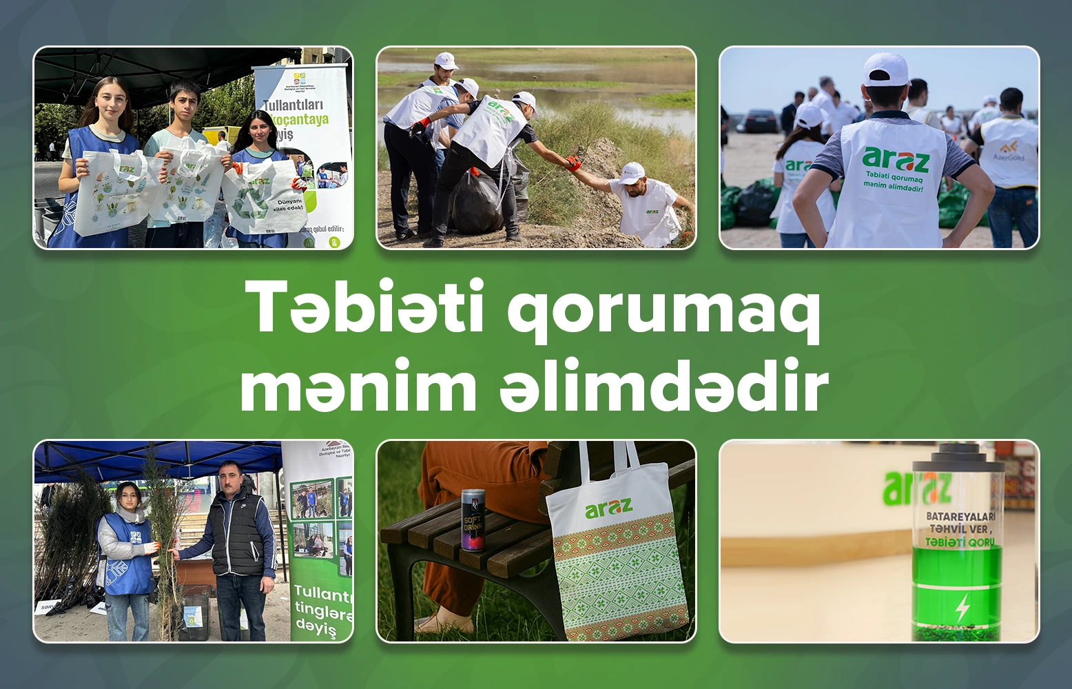 Projects under the slogan “Protecting Nature is in My Hands”